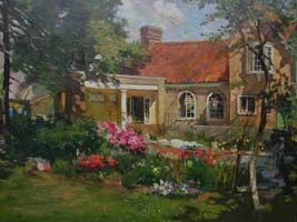Cuneo's house in Ember Lane, Molesey